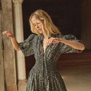 💕DOEN💕 Everly Dress ~ Montpellier Floral Print XS